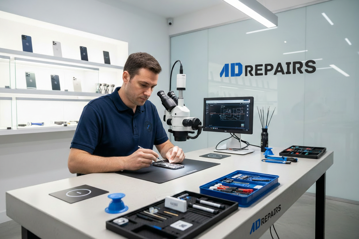 Over MD Repairs met logo